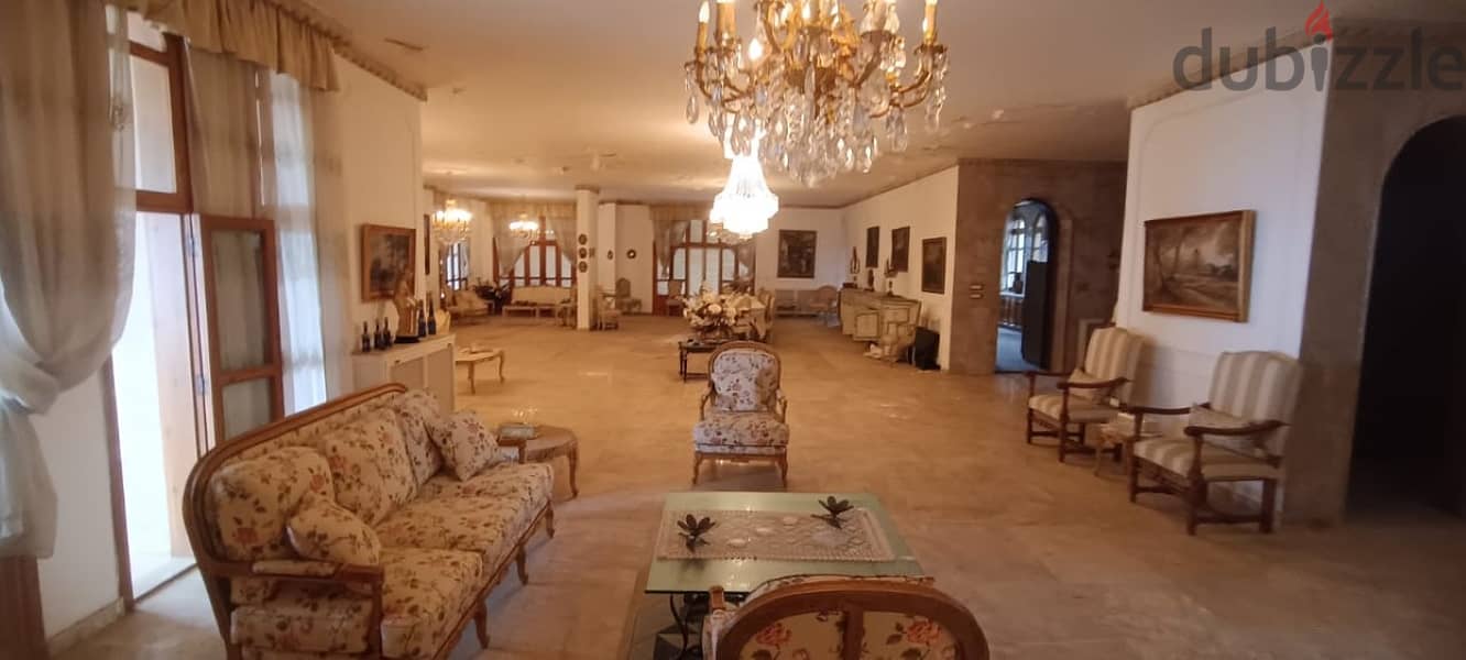 2007 Sqm |Prime Location Castle For Sale In Kfour |Mountain & Sea View 5