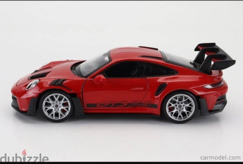 Porsche 911(992) GT3 RS 2023 diecast car model 1:24. 1