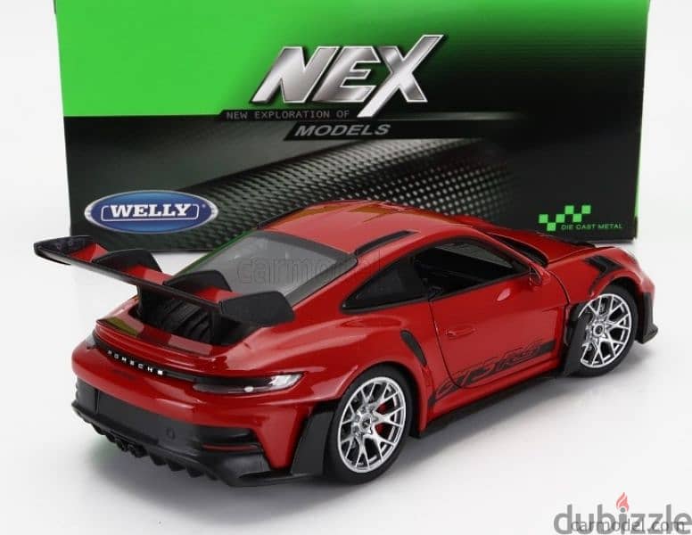 Porsche 911(992) GT3 RS 2023 diecast car model 1:24. 2