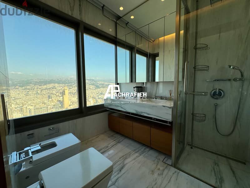 Open Sea View - Apartment For Rent In Achrafieh 14