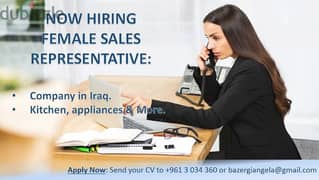 Female Sales Representative