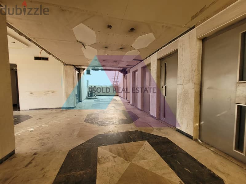 A 1120m2 3 floors office+terrace+mountain/sea view for rent in Jounieh 3