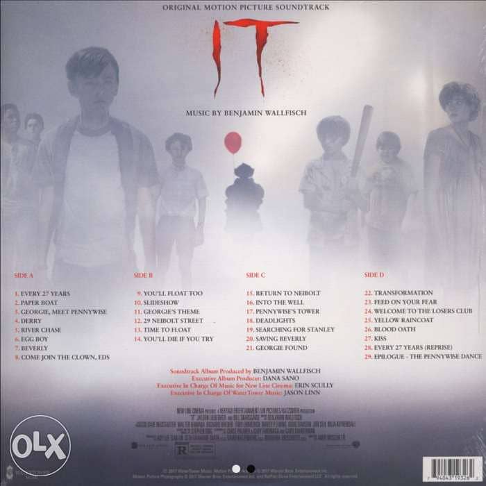 IT soundtrack vinyl LP X 2 2