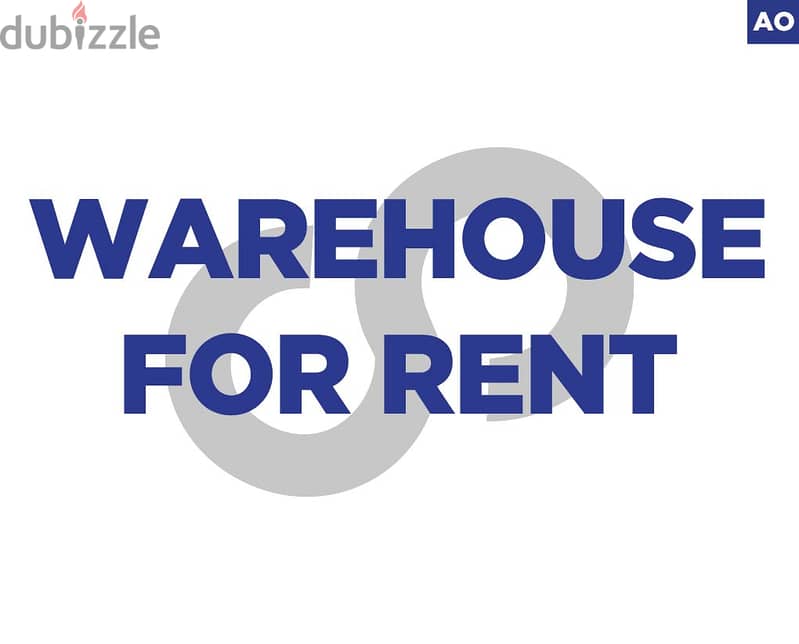 Warehouse for rent in kfarhbab /كفرحباب  REF#AO111250 0