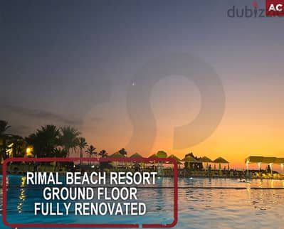 Rimal Beach Resort / Ground floor Chalet /Fully Renovated REF#AC111256