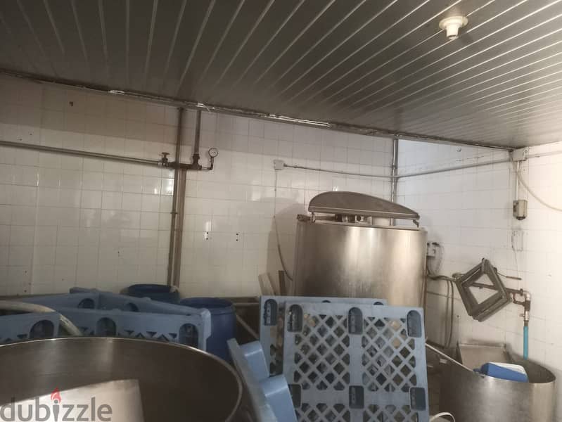 zahle madine sinayia fully equipped dairy factory with 250m roof #6300 2