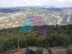 A 11,850 m2 land +open mountain view for sale in Mazraat Yachouh 0