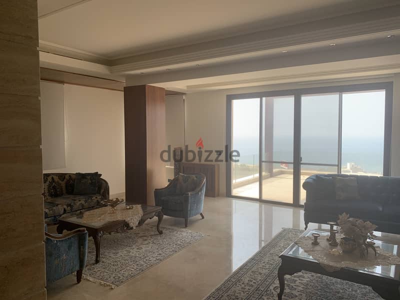 Lavishly Furnished Villa with Breathtaking Views for Sale in Kfarabida 1