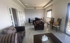 L15018-Apartment With Roof & A Beautiful Seaview for Sale In Dbayeh