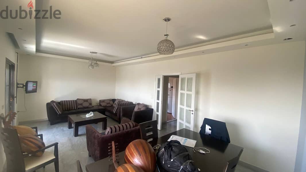 L15018-Apartment With Roof & A Beautiful Seaview for Sale In Dbayeh 4