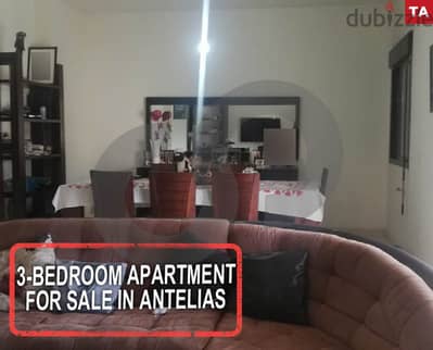 Prime location apartment in antelias/ أنطلياس REF#TA111289