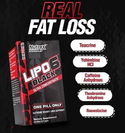 Nutrex Lipo 6 Black 60capsule