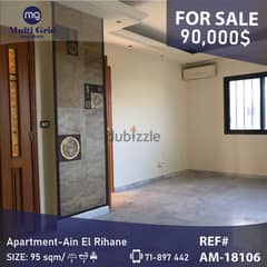 AM-18106 / Apartment for Sale in Ain Rihaneh, شقة للبيع في عين ريحانة 0