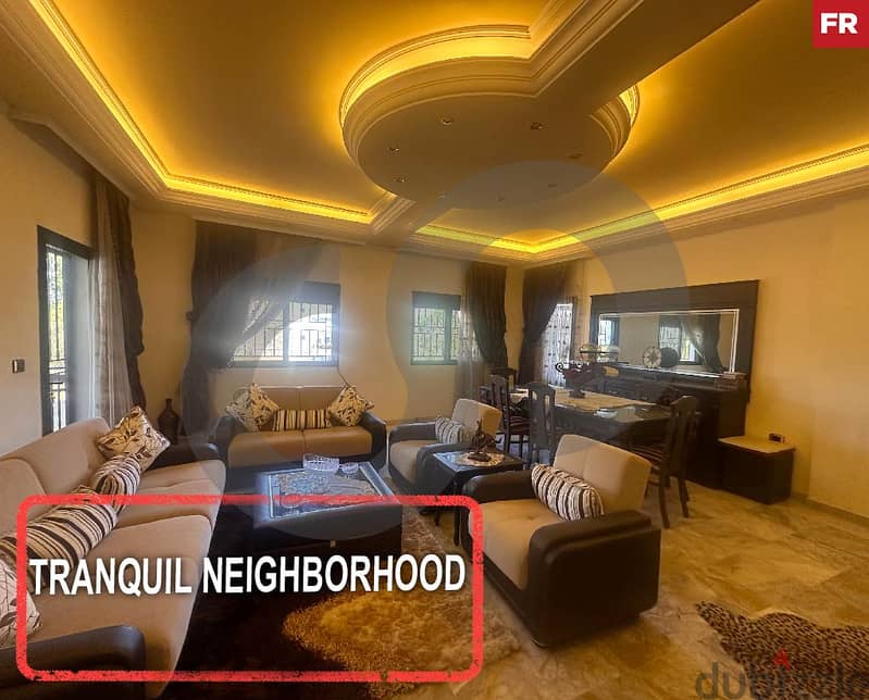 apartment on Al Zohor Street in Aley/شارع الزهور في عاليه REF#FR111302 0