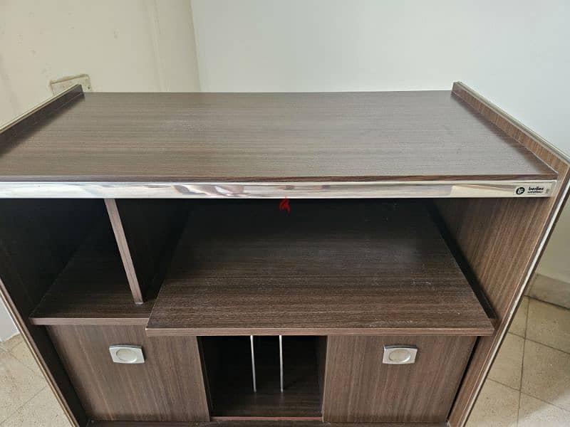 Vintage TV unit / storage cabinet from the 1970s Berlioz Creation 1