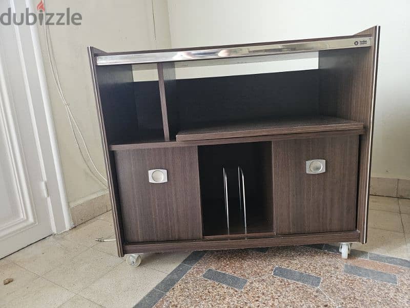 Vintage TV unit / storage cabinet from the 1970s Berlioz Creation 2