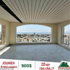 900$!!! Sea View Apartment for rent located in Jounieh 0