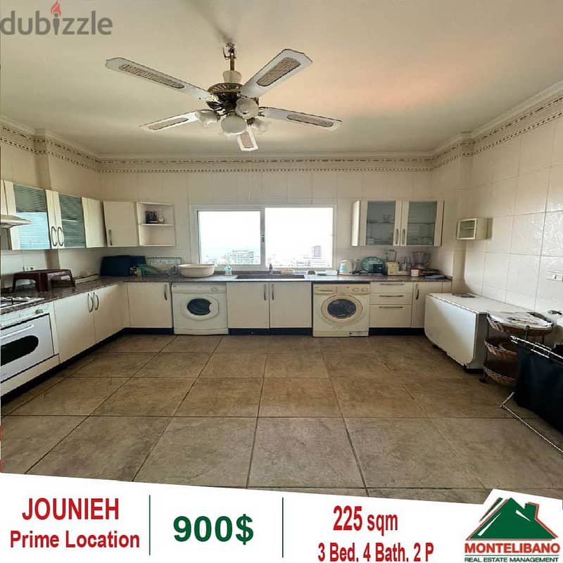 900$!!! Sea View Apartment for rent located in Jounieh 4