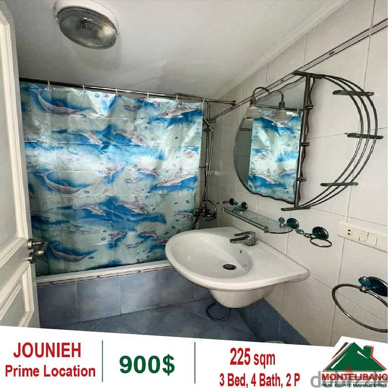 900$!!! Sea View Apartment for rent located in Jounieh 5