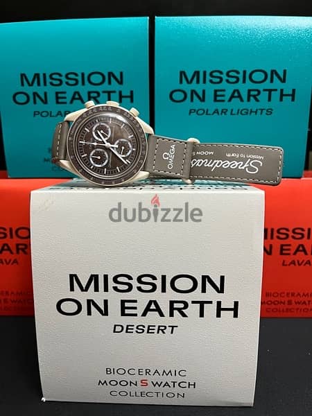 OMEGA SWATCH Misson on Earth Desert high quality 4