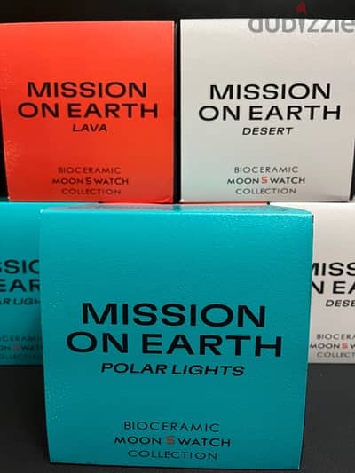 OMEGA SWATCH Mission on Earth Polar high quality