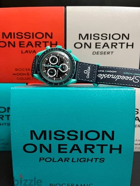 OMEGA SWATCH Mission on Earth high quality 3