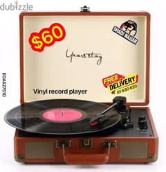 vinyl record player