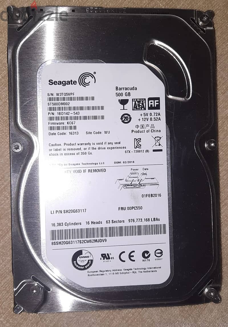 seagate best quality 500 gb 0