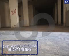 380 SQM warehouse for rent in ZALKA/الزلقا REF#GN111312