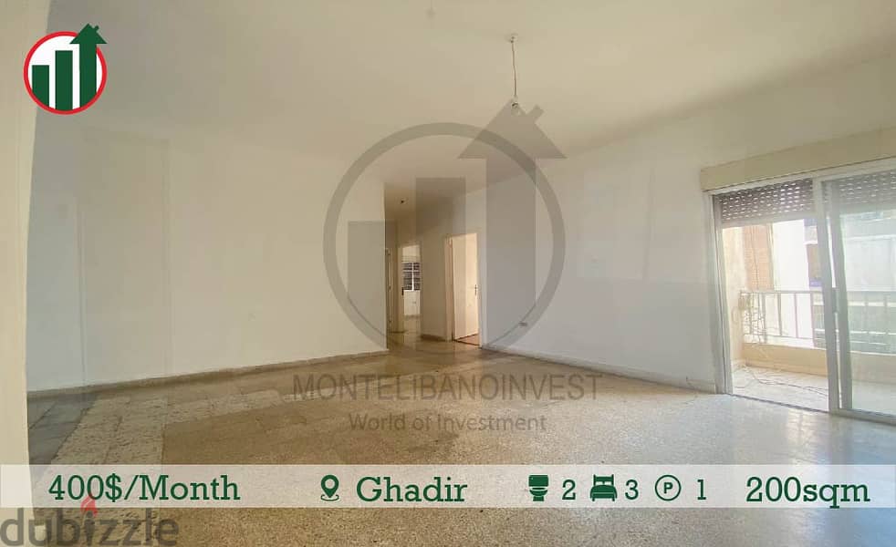 Apartment for Rent in Ghadir !! 3