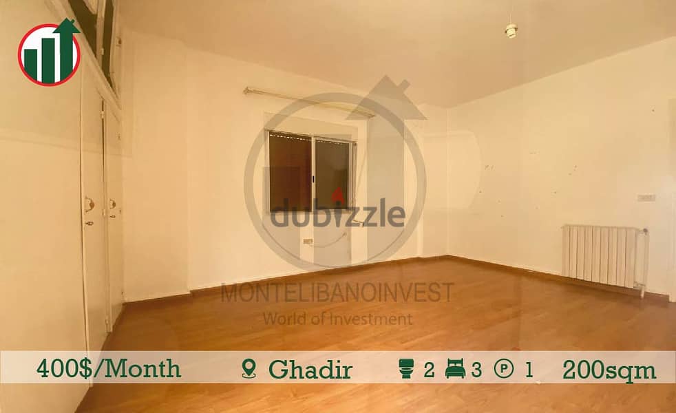 Apartment for Rent in Ghadir !! 4