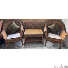 Bamboo chairs & sofa for your living room or balcony