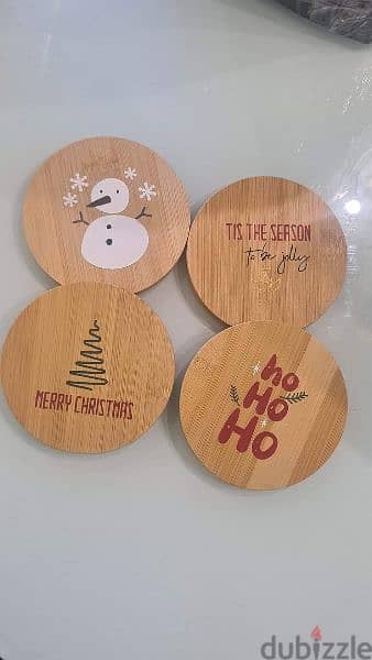 Christmas coasters 1