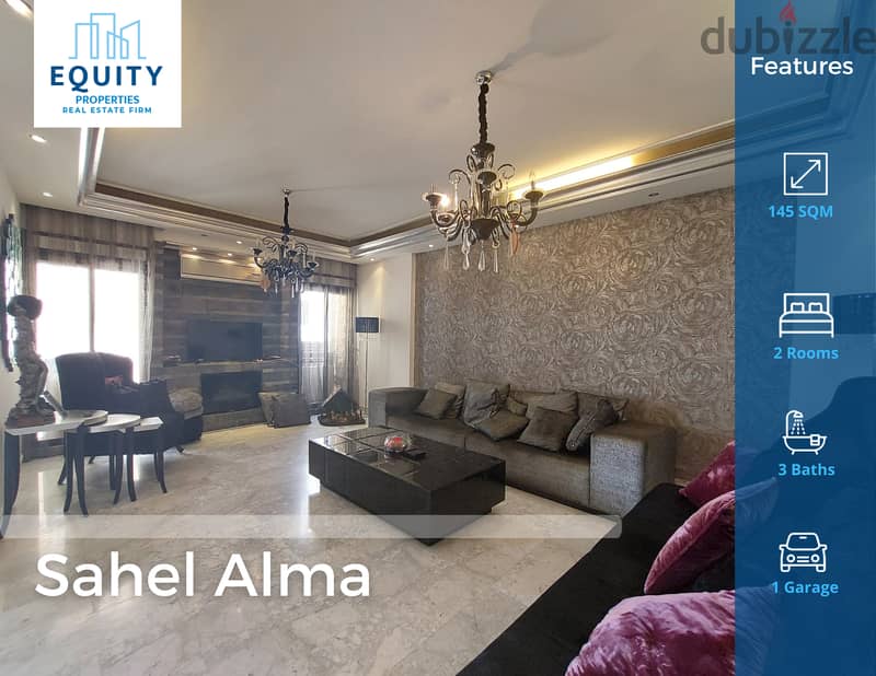 Sahel Alma | Fully Furnished | Great Deal | 145 SQM | #RB79068 0