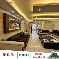 110000$!! Apartment for sale located in Sin El Fil 0