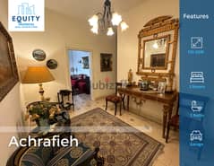 Achrafieh | Fully Furnished | Top Catch | 125 SQM | #JZ79124