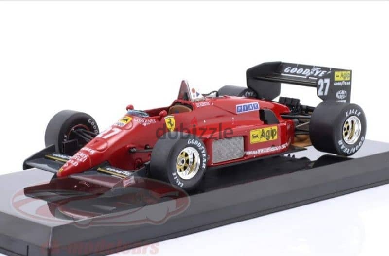 M. Alboreto Ferrari 156/85 (GP 1985) diecast car model 1:24 1