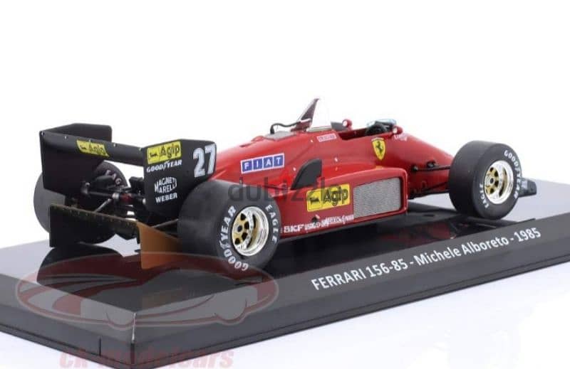 M. Alboreto Ferrari 156/85 (GP 1985) diecast car model 1:24 3