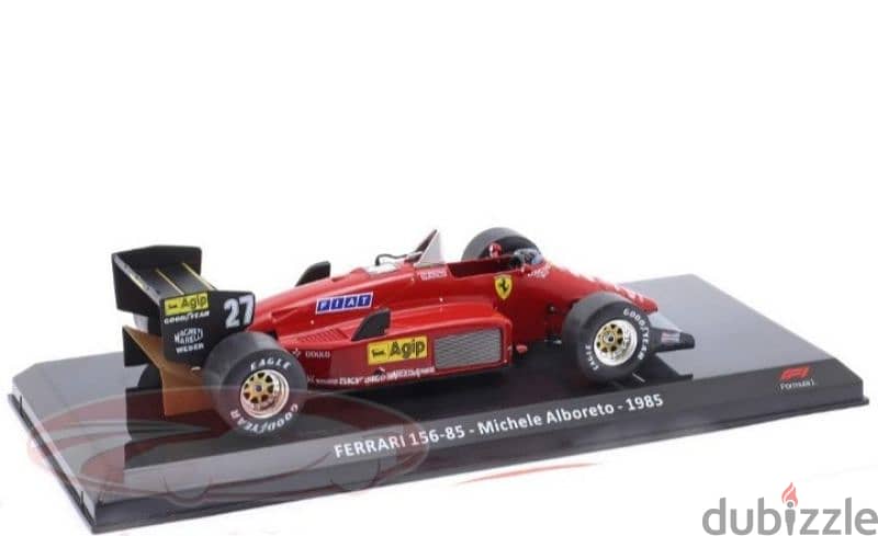 M. Alboreto Ferrari 156/85 (GP 1985) diecast car model 1:24 4