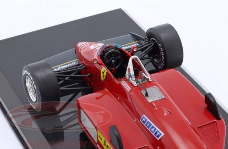 M. Alboreto Ferrari 156/85 (GP 1985) diecast car model 1:24 5