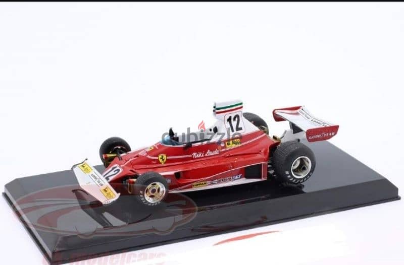 Niki Lauda Ferrari 312T (GP 1975) diecast car model 1:24 0