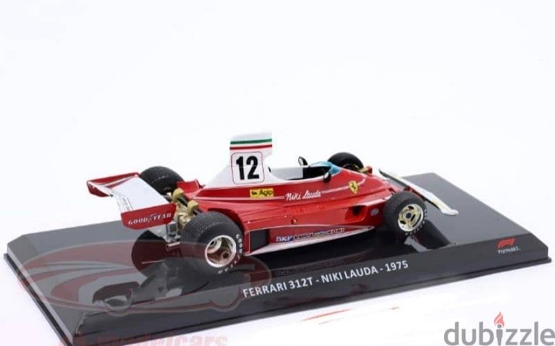 Niki Lauda Ferrari 312T (GP 1975) diecast car model 1:24 4