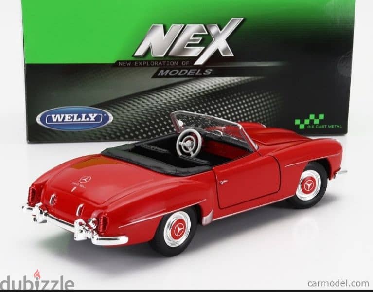 Mercedes 190SL 1955 diecast car model 1:24 2