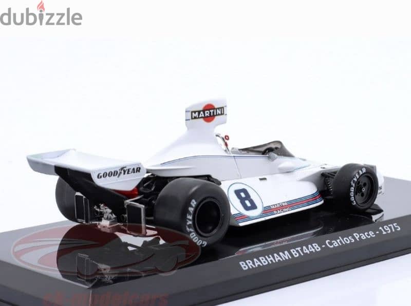 Carlos Pace Brabham BT44B (GP 1975) diecast car model 1:24 2