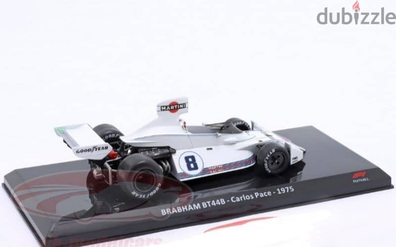 Carlos Pace Brabham BT44B (GP 1975) diecast car model 1:24 3