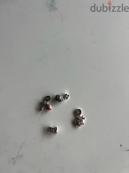 pandora silver charm 4