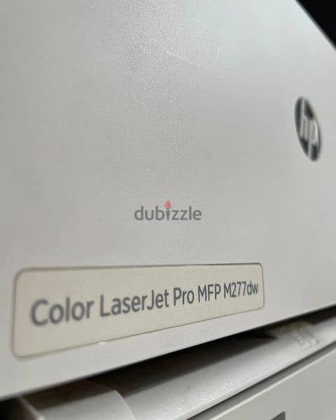 HP Color Printer 4in1 M277dw Wireless Used 100% Toner 1