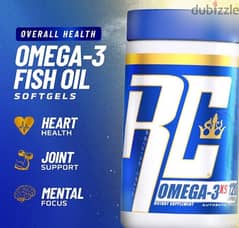 Ronnie Coleman RC omega 3 120 capsule 0