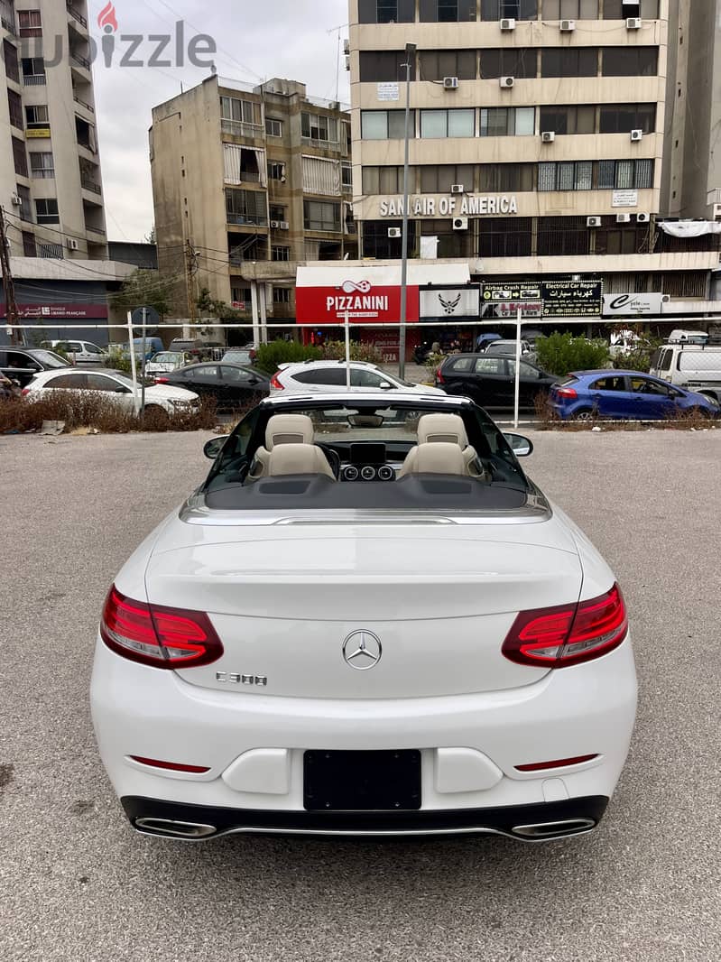 Mercedes C300 Coupe Cabriolet 2018 مكفولة 1