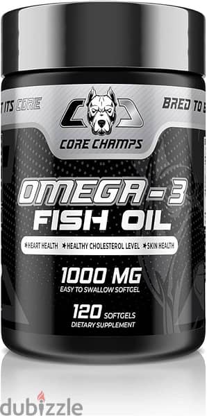 core champs omega 3 120 capsule